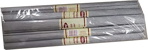 ADINA Krepppapier 10 Rollen 50 x 250 cm silber ADINA Krepppapier 10 Rollen 50 x 250 cm silber von Adina