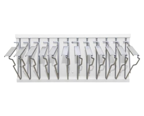 Adir Corporation Pivot Wand Rack mit Kleiderbügel für Baupläne – Pläne, weiß mit 12 Datei zum Aufhängen Klemmen Without File Hanging Clamps weiß Adir Corporation Pivot Wand Rack mit Kleiderbügel für Baupläne – Pläne, weiß mit 12 Datei zum Aufhängen Klemmen Without File Hanging Clamps weiß von Adir Corp.