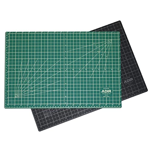 Adir Professional Self Reversible Healing Schneidematte, 45,7 x 91,4 cm, Grün/Schwarz 24 by 36-Inch grün/schwarz Adir Professional Self Reversible Healing Schneidematte, 45,7 x 91,4 cm, Grün/Schwarz 24 by 36-Inch grün/schwarz von Adir Corp.