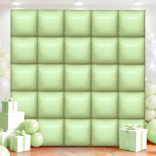 36 Stück olivgrüne, quadratische Folienballon-Wand 36 Stück olivgrüne, quadratische Folienballon-Wand von Adlbbkiy