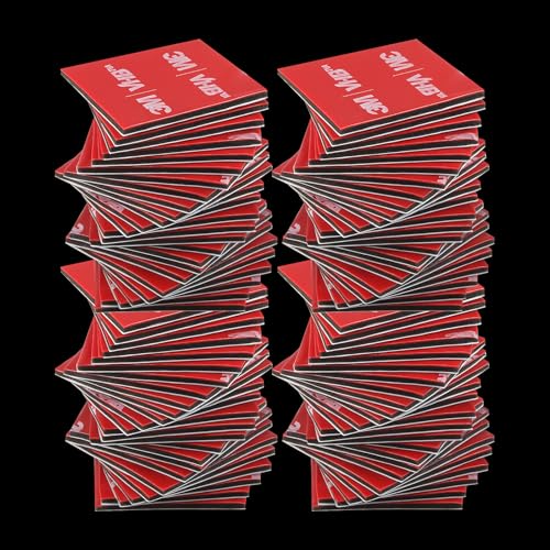 120 Stück Doppelseitiges Klebeband Extra Stark, Doppelklebeband Extra Stark Wasserdichtes,Doppelseitige Klebepads Quadratisch,für Auto, Wohn, Bürodekor, Küche, 30mmx30mm 120 Stück Doppelseitiges Klebeband Extra Stark, Doppelklebeband Extra Stark Wasserdichtes,Doppelseitige Klebepads Quadratisch,für Auto, Wohn, Bürodekor, Küche, 30mmx30mm von Admygo