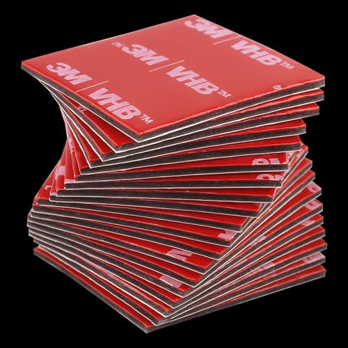 20 Stück Doppelseitiges Klebeband Extra Stark, Doppelklebeband Extra Stark Wasserdichtes,Doppelseitige Klebepads Quadratisch,für Auto, Wohn, Bürodekor, Küche, 30mmx30mm 20 Stück Doppelseitiges Klebeband Extra Stark, Doppelklebeband Extra Stark Wasserdichtes,Doppelseitige Klebepads Quadratisch,für Auto, Wohn, Bürodekor, Küche, 30mmx30mm von Admygo