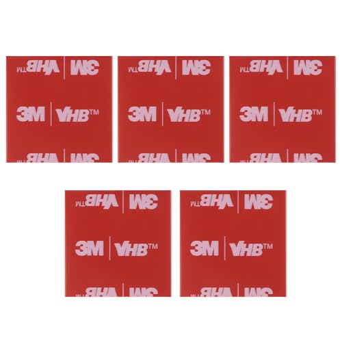 5 Stück Doppelseitiges Klebeband Extra Stark, Doppelklebeband Extra Stark Wasserdichtes,Doppelseitige Klebepads Quadratisch,für Auto, Wohn, Bürodekor, Küche, 30mmx30mm 5 Stück Doppelseitiges Klebeband Extra Stark, Doppelklebeband Extra Stark Wasserdichtes,Doppelseitige Klebepads Quadratisch,für Auto, Wohn, Bürodekor, Küche, 30mmx30mm von Admygo
