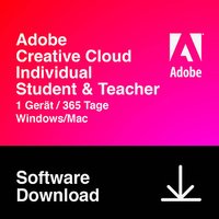 Adobe ESD Creative Cloud for Individuals Student & Teacher Software Vollversion (Download-Link) von Adobe