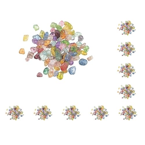 10 Set 20 g/Beutel verschiedene natürliche Trommelsteine Kristall Stein Rock Perlen mit Loch von Adoorniequea