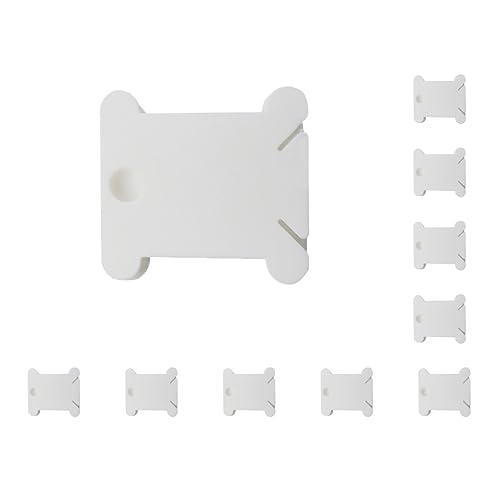 10 Set 50 Stück Kreuzstich Fadenwickler Kartons Nählinie Faden Wickeln Kunststoff Bretter Organizer 10 Set 50 Stück Kreuzstich Fadenwickler Kartons Nählinie Faden Wickeln Kunststoff Bretter Organizer von Adoorniequea