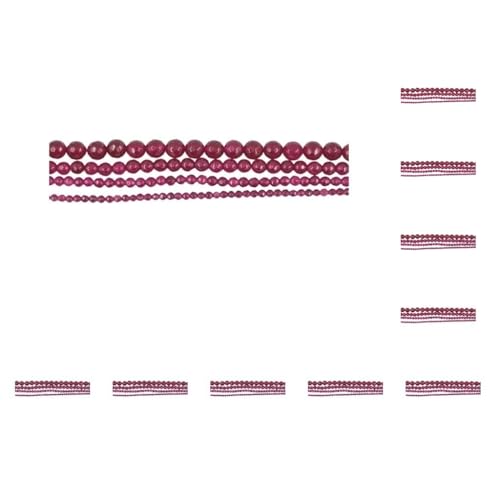10 Set facettierte Rubin-Jade-Perlen, rund, lose Perlen, Strang, 38,1 cm/Strang 8 mm 10 Set facettierte Rubin-Jade-Perlen, rund, lose Perlen, Strang, 38,1 cm/Strang 8 mm von Adoorniequea
