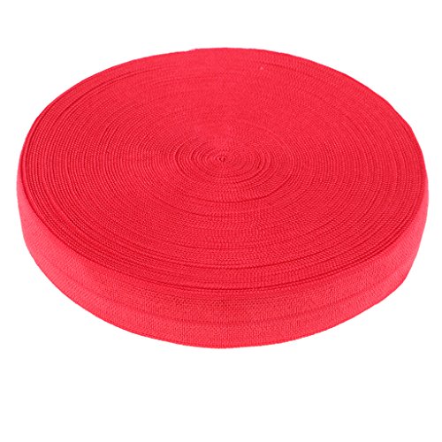 10 m Baumwolle Gummiband Nähbänder 15mm Breite Rot von Adoorniequea