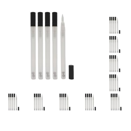 Adoorniequea 10 Set 5 x befüllbare leere Lackstifte, blanko, 0,7 mm, Marker für Malerei Adoorniequea 10 Set 5 x befüllbare leere Lackstifte, blanko, 0,7 mm, Marker für Malerei von Adoorniequea