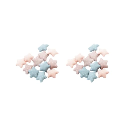 Adoorniequea 2 Set mit 12 Stück koreanischen Stil gepolsterte Stoffsterne Aufnäher Applikationen DIY Nähen Handwerk, as described Adoorniequea 2 Set mit 12 Stück koreanischen Stil gepolsterte Stoffsterne Aufnäher Applikationen DIY Nähen Handwerk, as described von Adoorniequea