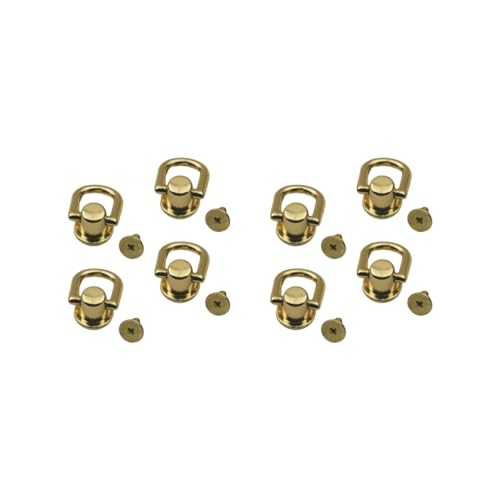 Metall-Seitenanker, Geldbörsenherstellung, Schnallen, Haken, Verschlüsse, Gold, 2 Stück von Adoorniequea