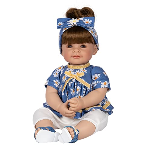 Adora Toddler Time Babies, 50,8 cm Premium-Puppe mit handbemalten Wimpern und Gesicht, frischem Babypuderduft und abnehmbarer Kleidung, Geburtstagsgeschenk für Kinder ab 6 Jahren, Summer Lovin' von Adora