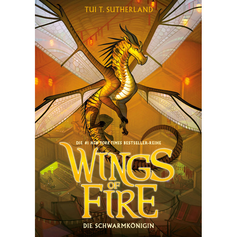 Die Schwarmkönigin / Wings Of Fire Bd.12 - Tui T. Sutherland, Kartoniert (TB) von Adrian Verlag