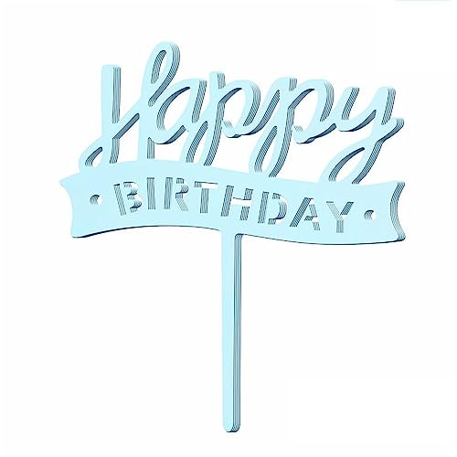 10 Stück Acryl Happy Birthday Cake Toppers Dekorative Ornamente Dekoration Hochzeit Urlaub Dekoration Zubehör 10 Stück Acryl Happy Birthday Cake Toppers Dekorative Ornamente Dekoration Hochzeit Urlaub Dekoration Zubehör von Adrosstoller