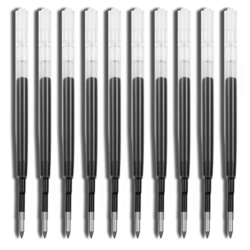 424 schwarze und blaue Gelstift-Ersatzminen für Metall-Kugelschreiber, neutrale Minen, Büro, Schulbedarf, 10 Stück 424 schwarze und blaue Gelstift-Ersatzminen für Metall-Kugelschreiber, neutrale Minen, Büro, Schulbedarf, 10 Stück von Adrosstoller