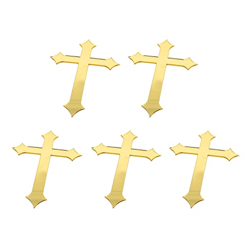 5 Stück Kreuz-Acryl-Kuchenaufsätze, Acryl-Kuchendekoration für Hochzeit, Geburtstag, Party, Hintergrund 5 Stück Kreuz-Acryl-Kuchenaufsätze, Acryl-Kuchendekoration für Hochzeit, Geburtstag, Party, Hintergrund von Adrosstoller