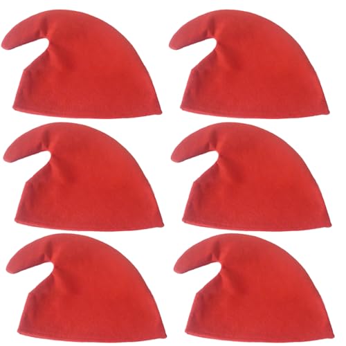6 Stück Weihnachtsthema Elfen Hüte für Mottopartys Handgemachte Unisex Kopfbedeckungen Stilvolle Urlaub Kostüm Zubehör 6 Stück Weihnachtsthema Elfen Hüte für Mottopartys Handgemachte Unisex Kopfbedeckungen Stilvolle Urlaub Kostüm Zubehör von Adrosstoller