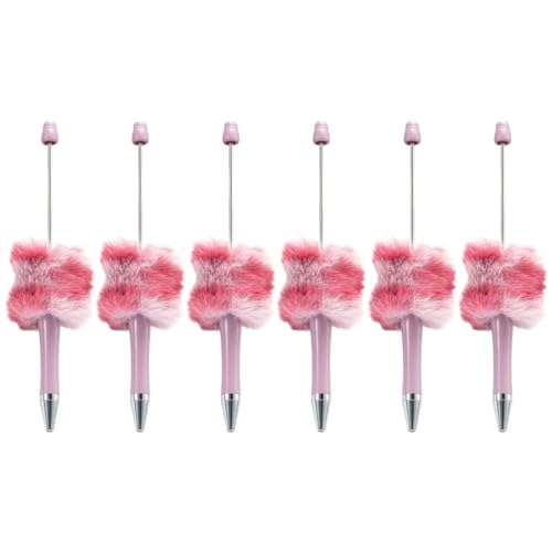 6 x Perlenkugelschreiber, Plüsch-Kugelschreiber, lustiger Schreibstift für Jungen, Mädchen, Kinder, Belohnung, Geburtstag, Party, Gastgeschenk 6 x Perlenkugelschreiber, Plüsch-Kugelschreiber, lustiger Schreibstift für Jungen, Mädchen, Kinder, Belohnung, Geburtstag, Party, Gastgeschenk von Adrosstoller