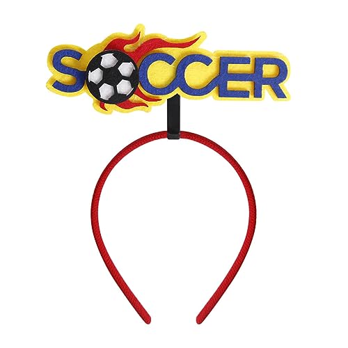 Haarband für Kinder, Fußball-Club, Party-Dekoration, Filz-Haarreif für Kinder Haarband für Kinder, Fußball-Club, Party-Dekoration, Filz-Haarreif für Kinder von Adrosstoller