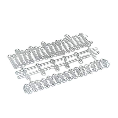 Stanzformen-Set aus Karbonstahl, Cartoon-Zäune, Prägeschablone Stanzformen-Set aus Karbonstahl, Cartoon-Zäune, Prägeschablone von Adrosstoller