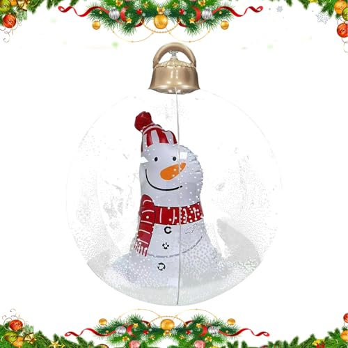 Adsfvs Aufblasbare Weihnachtskugel - Aufblasbare Weihnachtsdeko Luftballon,Wasserdichte Ballonkugel Für Festliche Gartenpartys Außenbereich Innenbereich Garten Terrasse Adsfvs Aufblasbare Weihnachtskugel - Aufblasbare Weihnachtsdeko Luftballon,Wasserdichte Ballonkugel Für Festliche Gartenpartys Außenbereich Innenbereich Garten Terrasse von Adsfvs