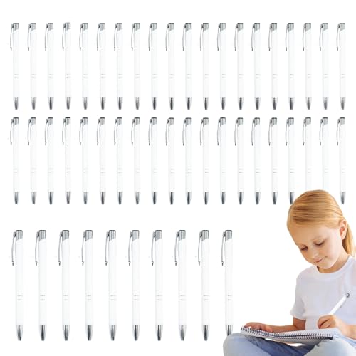 Adsfvs Executive Pen - 50x Metall Füllfederhalter | Vielseitiges Schreibset Mit Silberner Klipp Für Experten, Lehrer, Schüler, Reisen, Schule, Büro & Meetings Adsfvs Executive Pen - 50x Metall Füllfederhalter | Vielseitiges Schreibset Mit Silberner Klipp Für Experten, Lehrer, Schüler, Reisen, Schule, Büro & Meetings von Adsfvs