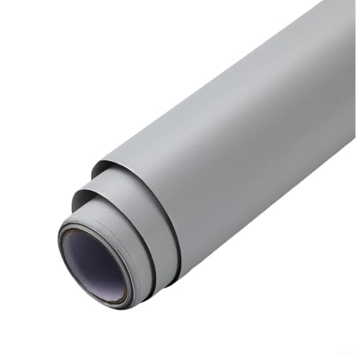 Advokingtap PVC-Wandverkleidung, Raumdekoration, wasserdichte Kontakt-Möbelfolie, 0,6 m x 10 m (hellgrau) von Advokingtap