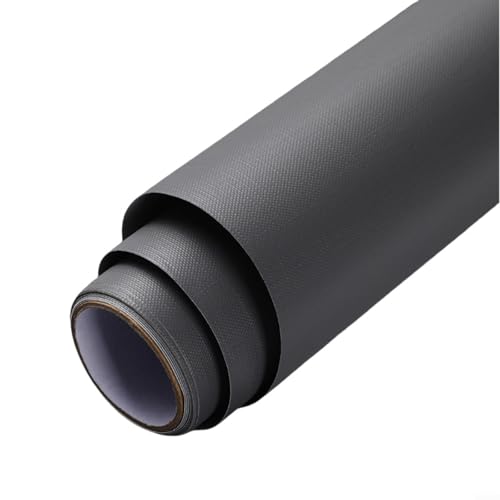 Advokingtap PVC-Wandverkleidung, Raumdekoration, wasserdichte Kontakt-Möbelfolie, 0,6 m x 10 m (tiefgrau) von Advokingtap