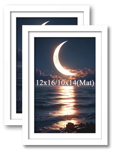 Diamond Painting Holzrahmen, Diamant-Kunst-Holzrahmen mit Matte, Diamant-Malerei, Leinwandbild, Wanddekoration (weiß, 30 x 40 cm) von Aeadar