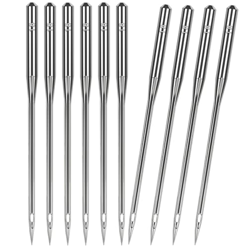 30 Stück Universalgröße 110/18 Heavy Duty Nähmaschinennadeln, Quliting Nähmaschinennadeln für Leder, kompatibel mit Art von Heim-Nähmaschine 30 Stück Universalgröße 110/18 Heavy Duty Nähmaschinennadeln, Quliting Nähmaschinennadeln für Leder, kompatibel mit Art von Heim-Nähmaschine von Aelmiyw