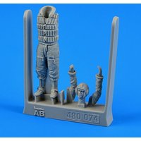 German Luftwaffe pilot WWII withlife jacket von Aerobonus