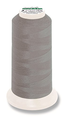 Madeira M9128-8111 Overlock-Gewinde, Polyester, 8111 Grau, 2500 m, meter von MADEIRA