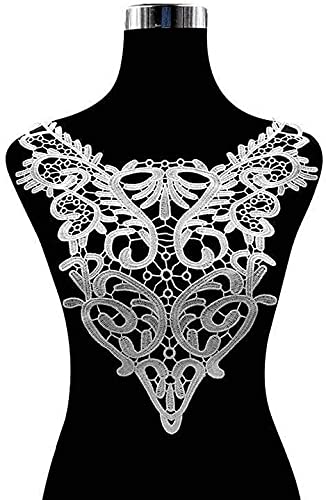 Aeromdale Bestickte Applikation zum Aufnähen auf Hochzeitskleider, Halsausschnitt, Kragen, Dekoration – #A Aeromdale Bestickte Applikation zum Aufnähen auf Hochzeitskleider, Halsausschnitt, Kragen, Dekoration – #A von Homry