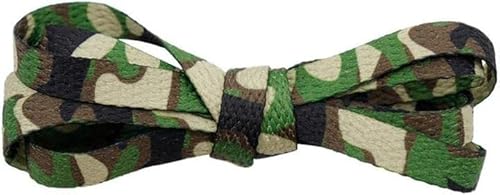 Aeromdale Flache Schnürsenkel, 7 mm breit, Camouflage-Band, Schnürsenkel, Band, Sport, Sneaker, Schuhe, Schnüren, Stiefel, Seile für Unisex, Erwachsene, Kinder, 60 cm – 1 Paar Aeromdale Flache Schnürsenkel, 7 mm breit, Camouflage-Band, Schnürsenkel, Band, Sport, Sneaker, Schuhe, Schnüren, Stiefel, Seile für Unisex, Erwachsene, Kinder, 60 cm – 1 Paar von Aeromdale