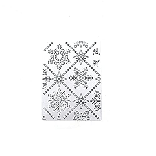 Aeromdale Metall-Stanzschablonen, Schneeflocken-Rahmen, Stanzschablonen für DIY, Scrapbooking, Alben, Stempel, Hochzeit, Papierkarten, Lieferanten, Handarbeit, Stanzform, 75 x 100 mm, 1 Stück Aeromdale Metall-Stanzschablonen, Schneeflocken-Rahmen, Stanzschablonen für DIY, Scrapbooking, Alben, Stempel, Hochzeit, Papierkarten, Lieferanten, Handarbeit, Stanzform, 75 x 100 mm, 1 Stück von Aeromdale