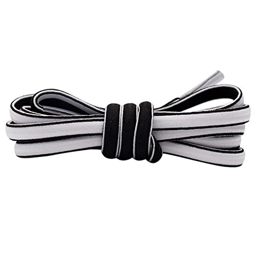Aeromdale Ovale Schnürsenkel, 6 mm breit, zweifarbig, elastisch, Schnürsenkel, Sportschuhe, Schnüren, Stiefel, Seile für Kinder, Erwachsene, 50–200 cm, 1 Paar – C – 120 cm Aeromdale Ovale Schnürsenkel, 6 mm breit, zweifarbig, elastisch, Schnürsenkel, Sportschuhe, Schnüren, Stiefel, Seile für Kinder, Erwachsene, 50–200 cm, 1 Paar – C – 120 cm von Aeromdale