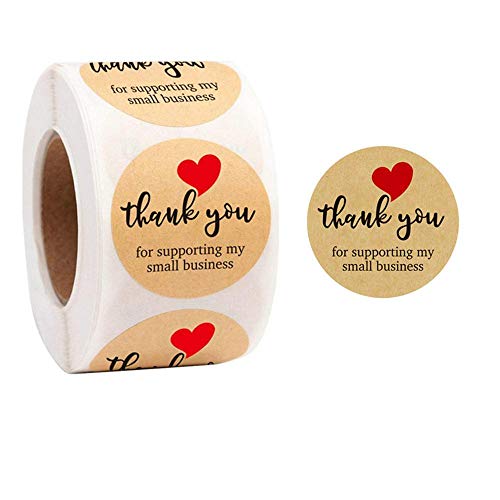 Aeromdale Thank You-Aufkleber, 2,5 cm, für Hochzeit, Party, Geschäft, Handwerk, handgemachte Etiketten, Hochzeitsaufkleber, selbstklebend, Teil E – # C – 1 Rolle Aeromdale Thank You-Aufkleber, 2,5 cm, für Hochzeit, Party, Geschäft, Handwerk, handgemachte Etiketten, Hochzeitsaufkleber, selbstklebend, Teil E – # C – 1 Rolle von Aeromdale
