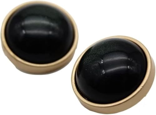 Aeromdale Vintage-Knöpfe, Ersatzknopf, rund, Nähen, Kurzwaren für Damen, Hemd, Mantel, Dekoration – Schwarz – 20 mm Aeromdale Vintage-Knöpfe, Ersatzknopf, rund, Nähen, Kurzwaren für Damen, Hemd, Mantel, Dekoration – Schwarz – 20 mm von Aeromdale