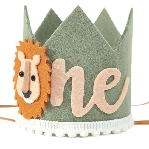 Krone zum 1. Geburtstag für Jungen oder Mädchen – Hut zum 1. Geburtstag – Dekoration für Jungen – Dekoration für Jungen – erste Geburtstagsparty Foto-Requisite – Kinder 1 Jahr alte Krone Krone zum 1. Geburtstag für Jungen oder Mädchen – Hut zum 1. Geburtstag – Dekoration für Jungen – Dekoration für Jungen – erste Geburtstagsparty Foto-Requisite – Kinder 1 Jahr alte Krone von Aestustheri