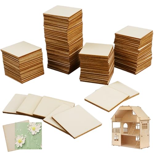 120 Stück Holz Quadratische Scheiben 4cm x 4cm Holzplatten Zum Basteln, Natürlich Unverarbeitet Holzplättchen Zum Basteln, für Hochzeitsdeko Weihnachtsschmuck DIY Modell Kunst Handwerk Gemälde 120 Stück Holz Quadratische Scheiben 4cm x 4cm Holzplatten Zum Basteln, Natürlich Unverarbeitet Holzplättchen Zum Basteln, für Hochzeitsdeko Weihnachtsschmuck DIY Modell Kunst Handwerk Gemälde von AetherAurora