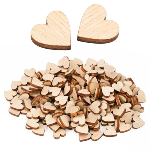 200 Stück Holzherzen Deko 12mm Holz Herzen Natürlich Unbemalt Holzherzen Hochzeit Geschliffen Tragbar Wooden Heart für DIY Crafts Tabletop Dekoration Hochzeit Valentinstag Geburtstag Karte Machen 200 Stück Holzherzen Deko 12mm Holz Herzen Natürlich Unbemalt Holzherzen Hochzeit Geschliffen Tragbar Wooden Heart für DIY Crafts Tabletop Dekoration Hochzeit Valentinstag Geburtstag Karte Machen von AetherAurora