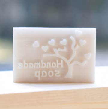 Seifenstempel aus Harz Handmade Seife Stamp Stamping Soap Form-Form-Fertigkeit DIY Kunst-Geschenk-Art (Liebesbaum) von Aeutabs