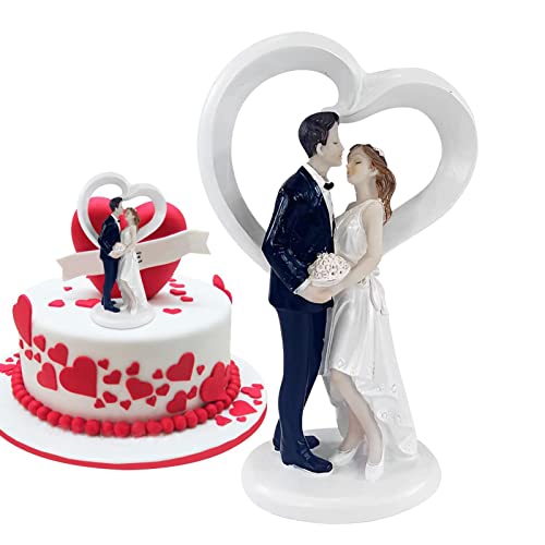 Aferzov Cake Topper Hochzeit Braut und Bräutigam - Hochzeitstortenfigur im europäischen Stil,Kuchen Harz Dekoration Hochzeit Dekoration Figur Handwerk Geschenk für Liebhaber Aferzov Cake Topper Hochzeit Braut und Bräutigam - Hochzeitstortenfigur im europäischen Stil,Kuchen Harz Dekoration Hochzeit Dekoration Figur Handwerk Geschenk für Liebhaber von Aferzov