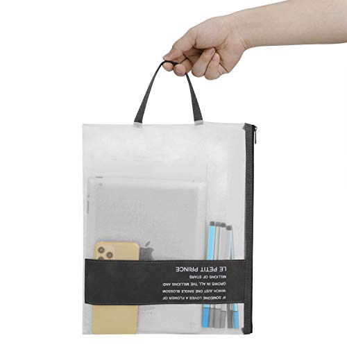 AfinderDE A4 Dokumententasche Wasserdicht Mesh Zipper Taschen mit Reißverschluss Transparent Dokumentenmappe Umhangetasche Kunststoff Reißverschlusstasche Ordnungsmappe für Schule Büro AfinderDE A4 Dokumententasche Wasserdicht Mesh Zipper Taschen mit Reißverschluss Transparent Dokumentenmappe Umhangetasche Kunststoff Reißverschlusstasche Ordnungsmappe für Schule Büro von AfinderDE
