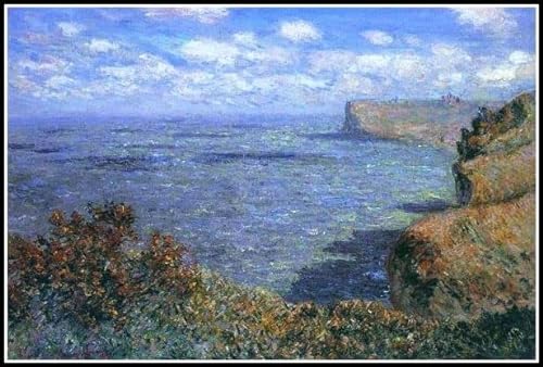 Ansicht von Greinval Painting von Claude Monet, Malen nach Zahlen, Kits für Erwachsene und Kinder, DIY-Ölgemälde, digitale Leinwand, Wandkunst, Heimdekoration, 40 x 50 cm von Afouptao