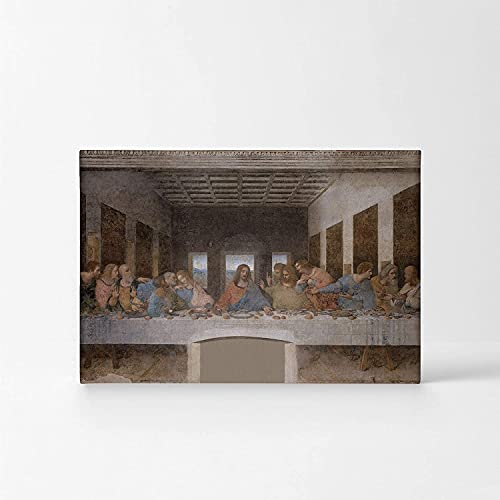 Malen Nach Zahlen Kits Für Erwachsene Und Kinder Diy Ölgemälde Digitaldas Letzte Abendmahl-Gemälde Von Leonardo Da Vinci- Leinwand Wandkunst Dekoration 40X50cm von Afouptao