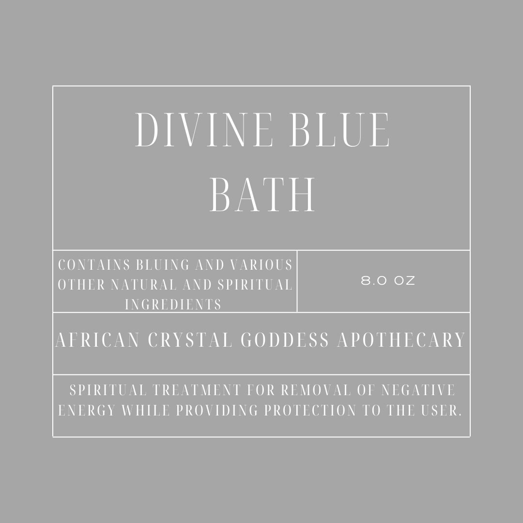 Göttlich Blaues Bad Göttlich Blaues Bad von AfricanCGApothecary