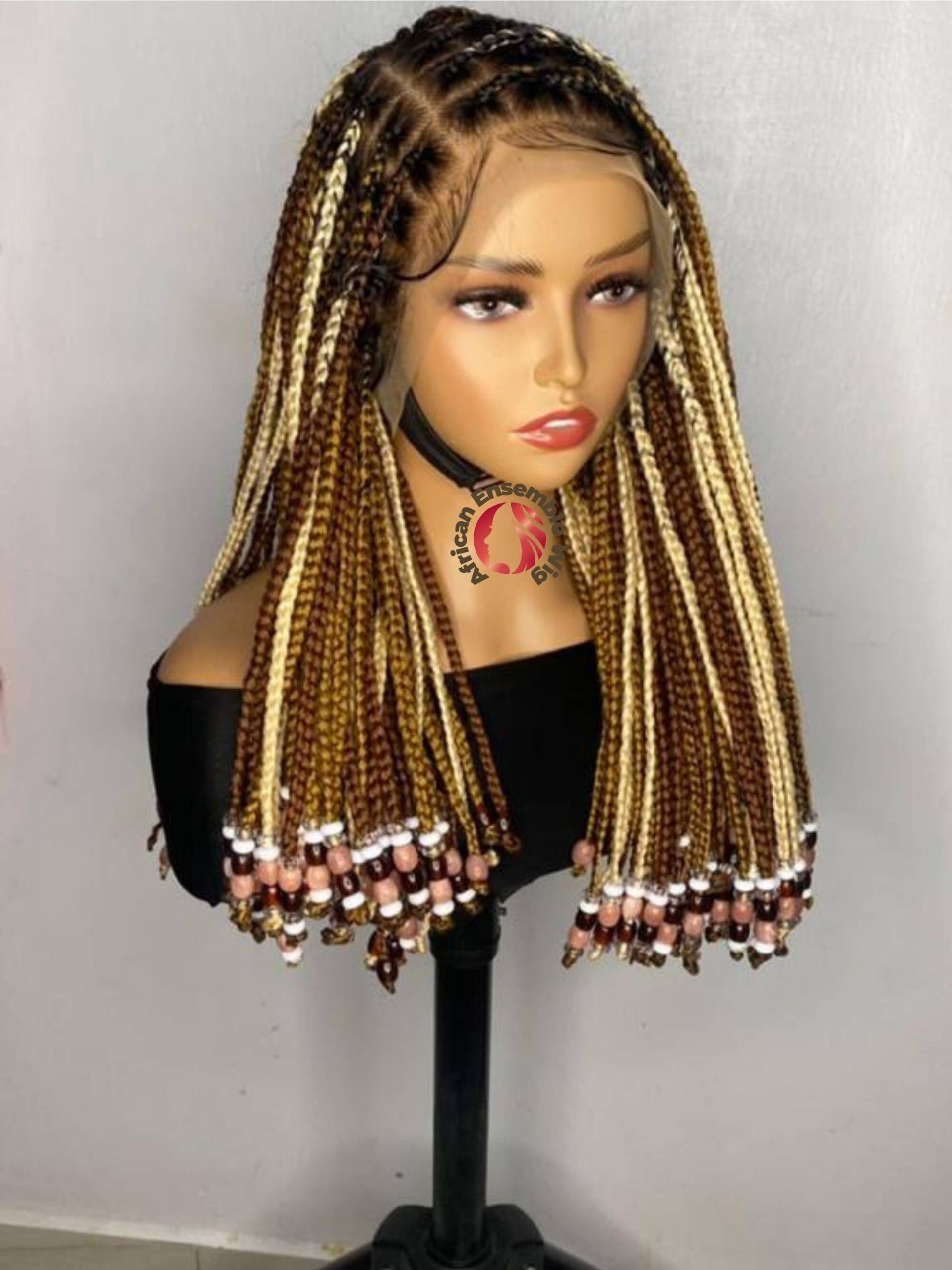 Geflochtene Perücken, Perücke, Lace Frontal Geflochtene Perücken Für Schwarze Frauen, Perückenkappe, Freeshipping, Schmetterling Locs, Perücke Geflochtene Perücken, Perücke, Lace Frontal Geflochtene Perücken Für Schwarze Frauen, Perückenkappe, Freeshipping, Schmetterling Locs, Perücke von AfricanEnsembles
