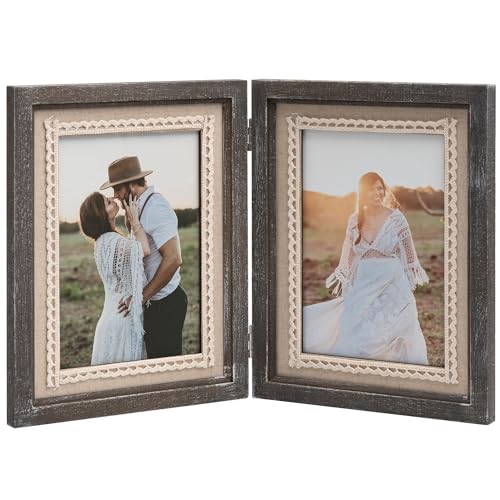 Afuly 13x18 Bilderrahmen Holz Rustikal Braun Vintage Doppelt für 2 Bilder Collage Shabby Massivholz Fotorahmen Deko für Wand- oder Tisch Hochzeit Weihnachten Geburtstag Geschenk für Mama Oma Afuly 13x18 Bilderrahmen Holz Rustikal Braun Vintage Doppelt für 2 Bilder Collage Shabby Massivholz Fotorahmen Deko für Wand- oder Tisch Hochzeit Weihnachten Geburtstag Geschenk für Mama Oma von Afuly