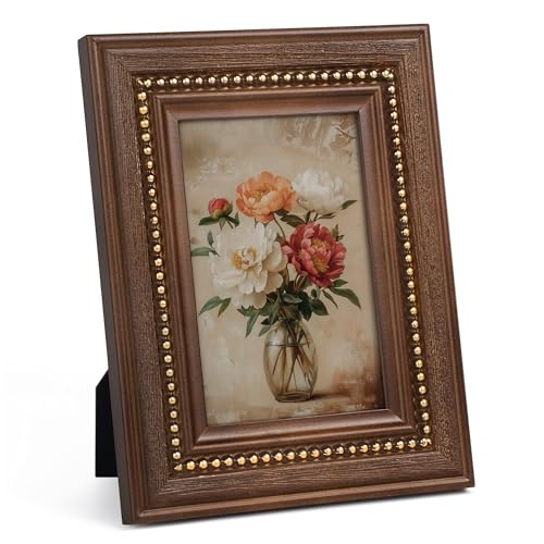 Afuly Bilderrahmen Holz 10x15 Vintage Classic Gold Perlen Fotorahmen Braun Schreibtisch Wand Deko Picture Frame Jahrestag Abschluss Geburstage Geschenke Für Frauen Freunde Couple Famili Afuly Bilderrahmen Holz 10x15 Vintage Classic Gold Perlen Fotorahmen Braun Schreibtisch Wand Deko Picture Frame Jahrestag Abschluss Geburstage Geschenke Für Frauen Freunde Couple Famili von Afuly